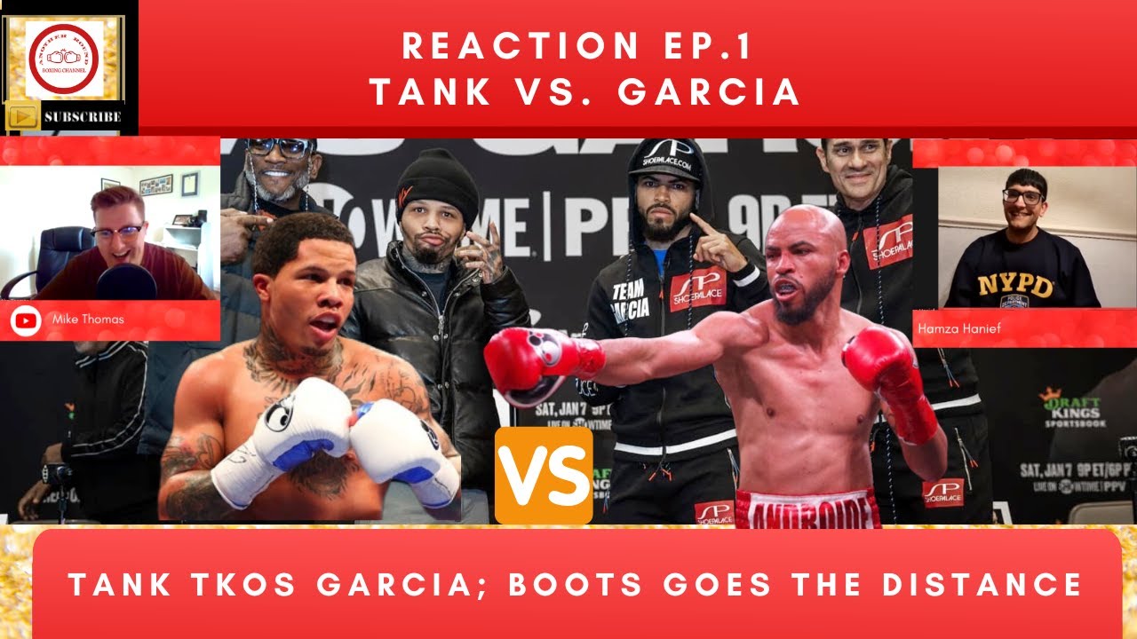 Reaction to Gervonta "Tank" Davis vs. Hector "El Androide" Garcia