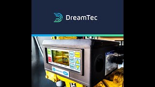 DreamTec Systems Tablet setting up and delivering on the EMR3 Electronic Meter over bluetooth