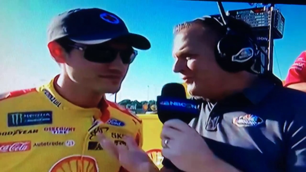 Joey Logano Richmond Pre Qualifying Interview 9/8/17
