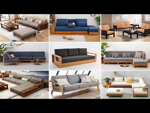 Best 140 Modern Wooden Sofa Designs 2023 | Living Room Sofa Design | Wooden Sofa Set Design