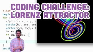 Coding Challenge #12: The Lorenz Attractor in Processing