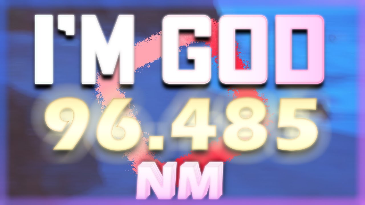 [Rhythia] Clams Casino I'm God 96.485 38 MISS sniped YouTube