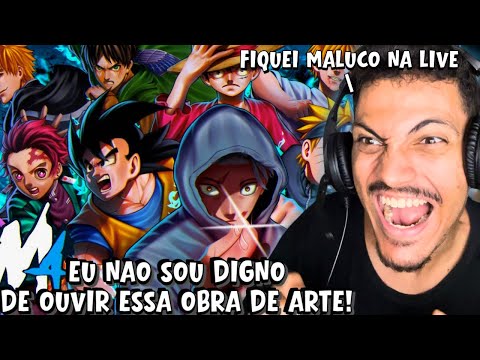 OBRIGADO POR ME FAZEREM CONHECER O RAP DE ANIME! DÃO REAGE: M4rkim - PROTAGONISTAS (Animes)