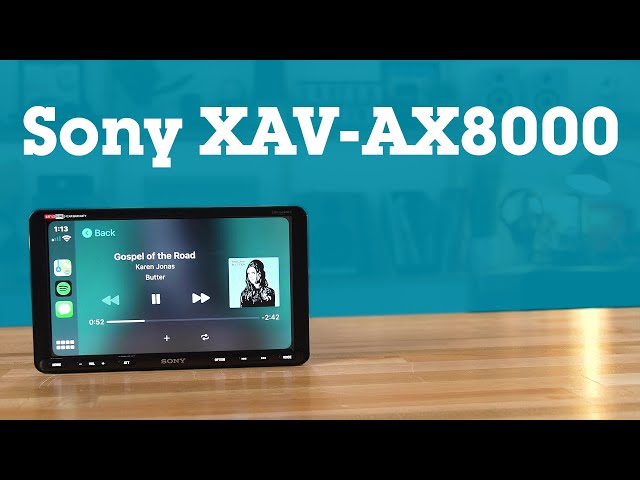 Offrez CarPlay et Android Auto à votre vieille voiture avec l'écran GPS  Sony XAV-AX8000