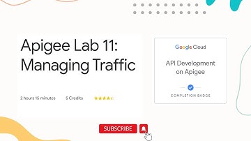 Apigee Lab 11: Managing Traffic | API Developer Learning Path