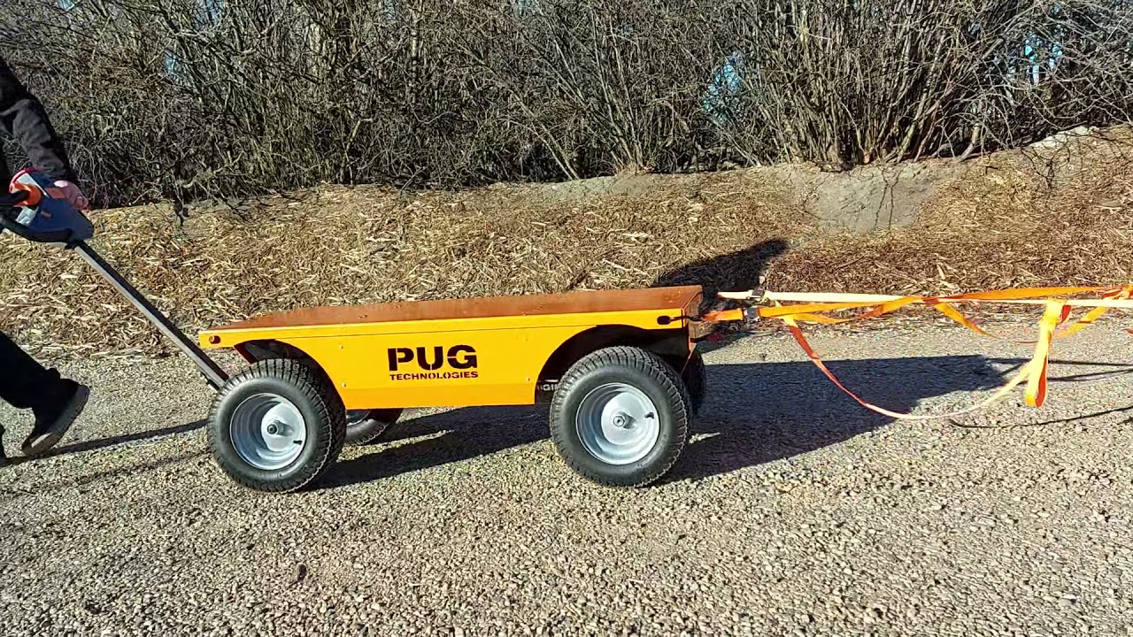 Full Pull. 50000 All-terrain Electric Pallet Truck - Don't lug it, if you can PUG it!