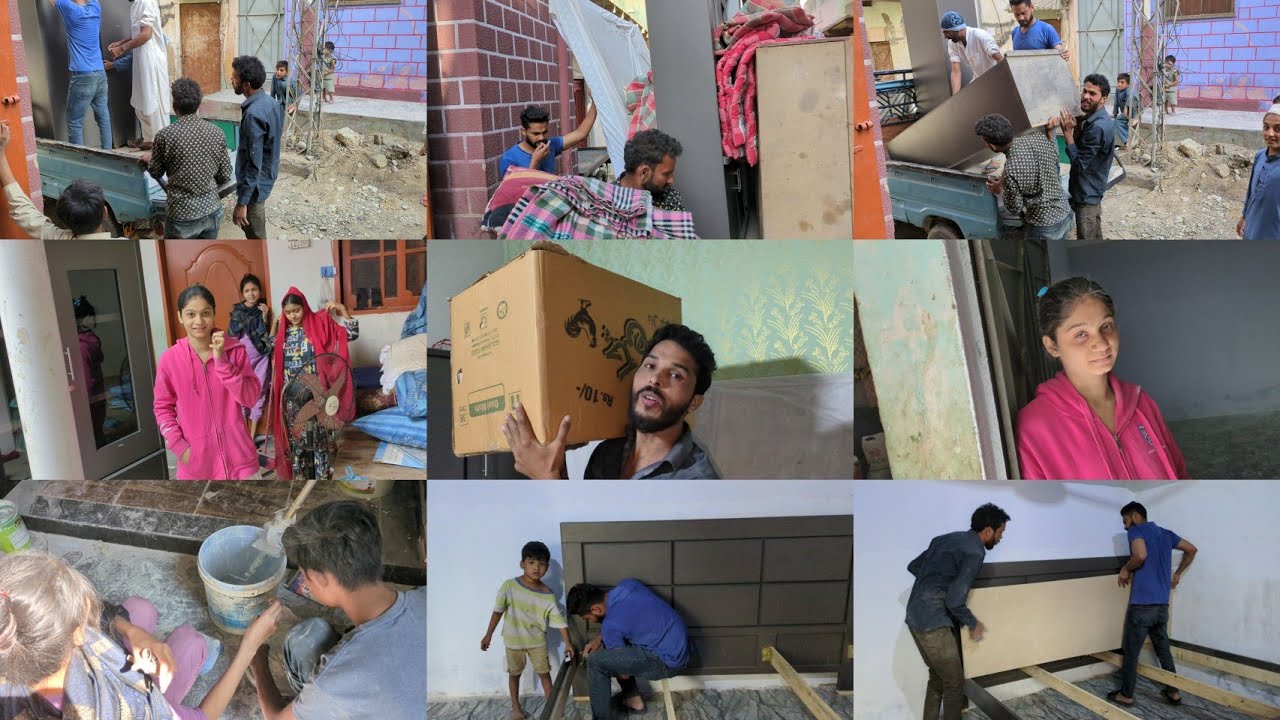 Finally! Aj ghar shift kr liya sabse bura hal kiska huwa 