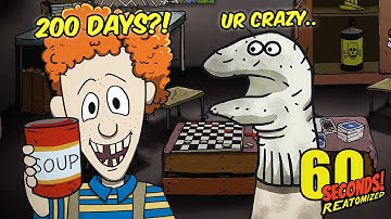 The 200 Days Challenge in 60 seconds game in 2023 physically broke me down after I got this Ending