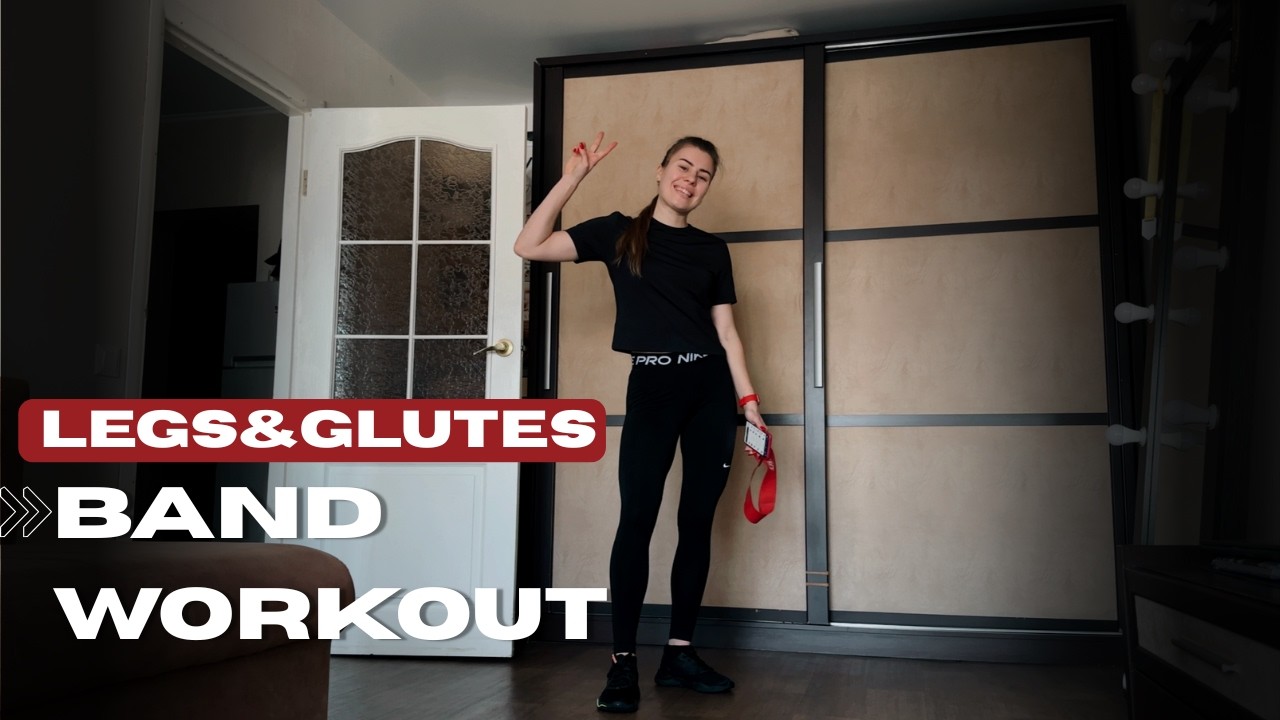 Legs & Glutes Resistance Band Workout | 10 Minutes - YouTube