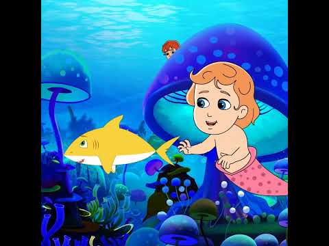 Don't Get Caught by the Shark! 😱 | Fun For Kids TV Nursery Rhymes & Baby Songs #shorts #kids