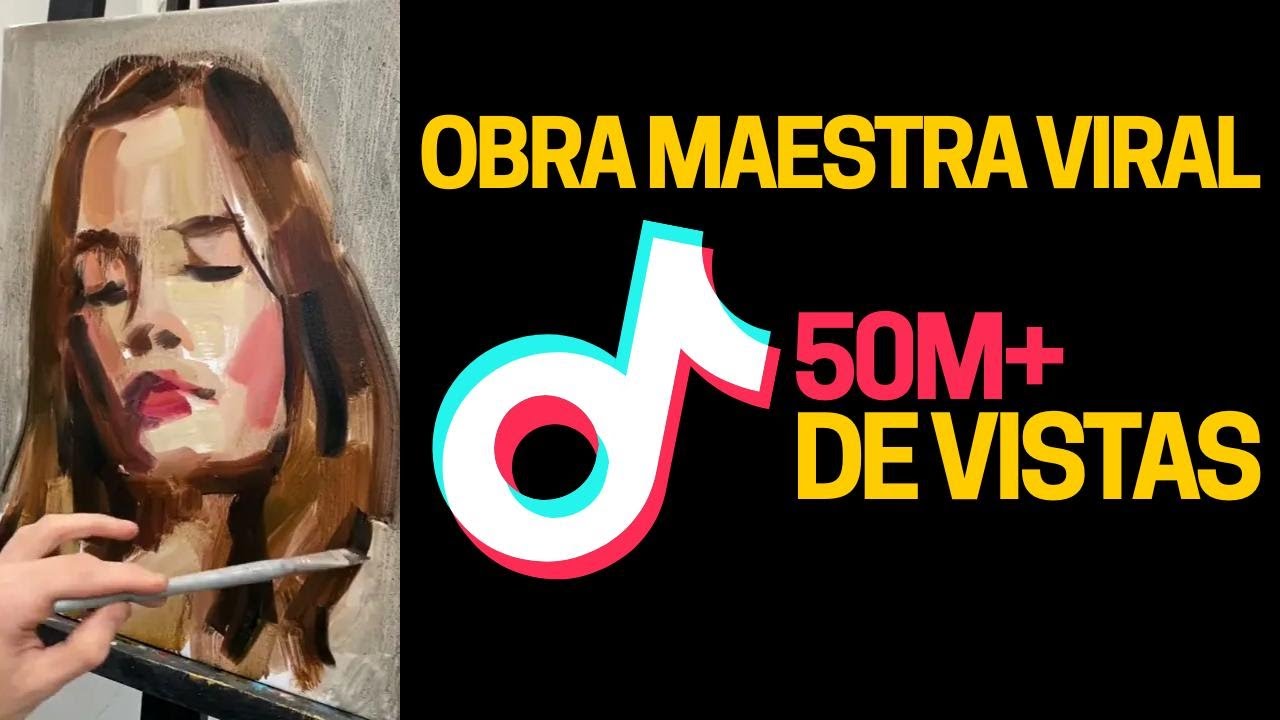 ¡Cómo pinté una obra que se volvió viral con 50 millones de vistas en TikTok!