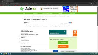Tutorial inscripción nivel 2 curso English Does Work