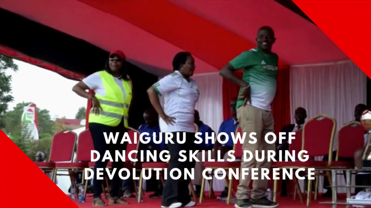 Devolution Dance Kirinyaga Governor Anne Waiguru shows off dancing skills during ...
