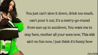 Kehlani Ft James Blake - Grieving (lyrics)