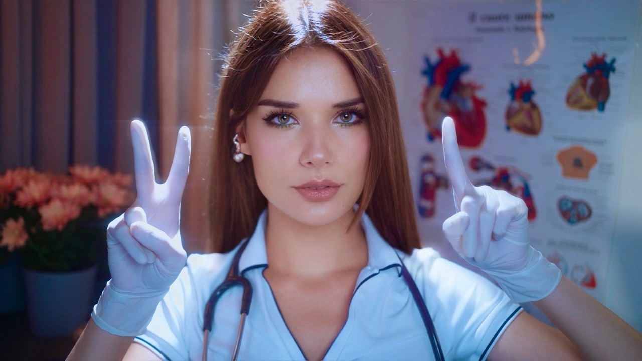 ASMR The Best Cranial Nerve Exam Of Your Life / Video for Sleep