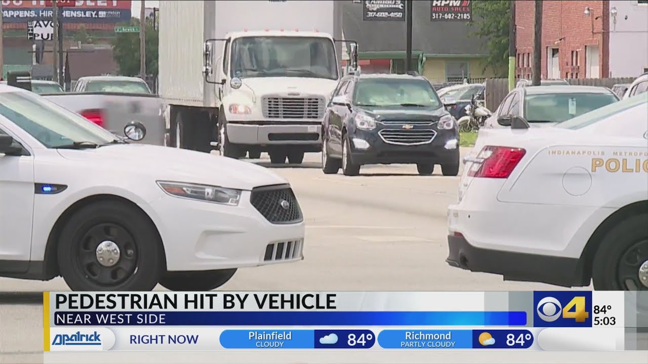 1 critical after pedestrian struck by vehicle on Indy’s near west side ...