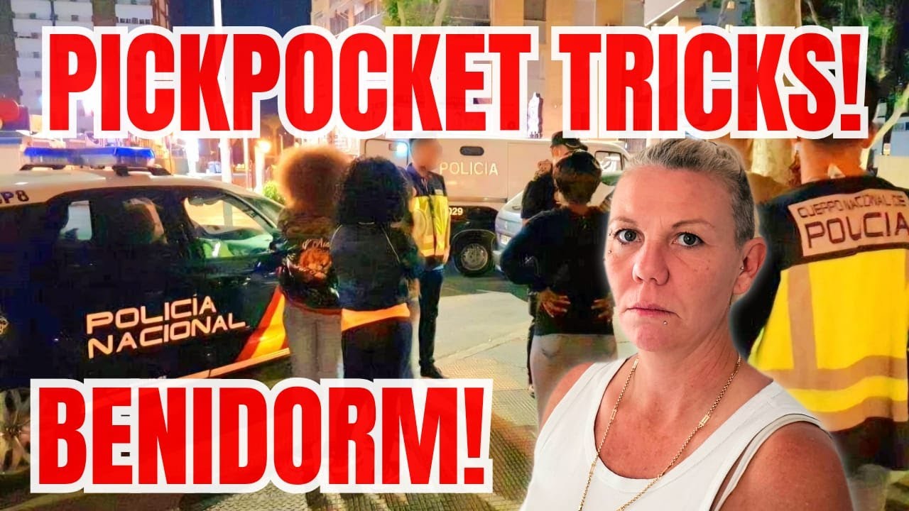 Бенидорм - КАРМАННИКИ И ВОРЫ - Как они это делают?