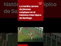 La insólita carrera de jóvenes cosplayer en el histórico Club Hípico de Santiago