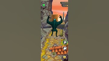 TEMPLE RUN 2 - Demon Monkey Perk in action!🐒 #shorts #templerun2 #templerunshorts #game
