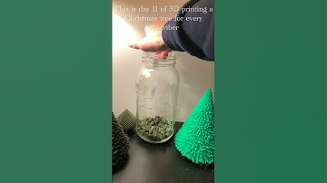 Day 11 of 3D printing a Christmas tree for every subscriber #christmas #3dprinting
