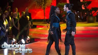 Normani and Val Chmerkovskiy Disney Paso Doble (Week 5) | Dancing With The Stars