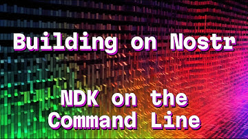 Building on Nostr: NDK on the Command Line