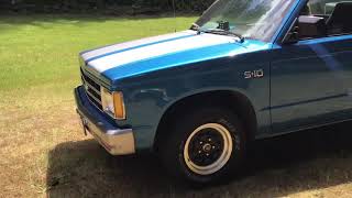 83 Chevy s10 2.8 with glass pack