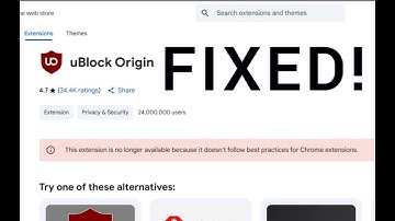 How to re-enable uBlock Origin on Chrome after it was disabled! (UP TO Chrome v139)