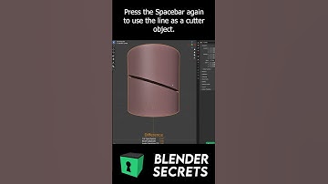 3 ways to Slice Objects | Blender Secrets #blender #shorts