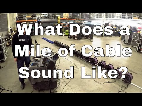 Phantom Mic on a Mile of Cat5e Cable!
