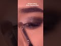 Simple Easy silver, Smokey Eyes 🩶✨ #softglamlook #viral #youtubefeed #eyemakeup #ytshots #shots #fy