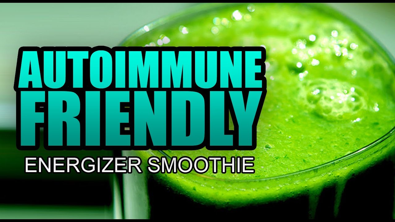 Autoimmune Diet Recipes | AIP Friendly Smoothie - Energizer Smoothie!