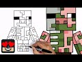 Minecraft Tutorial | How To Draw Zombie Pigman