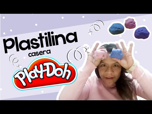 Plastilina Casera NO TÓXICA para niños - Como hacer plastilina con