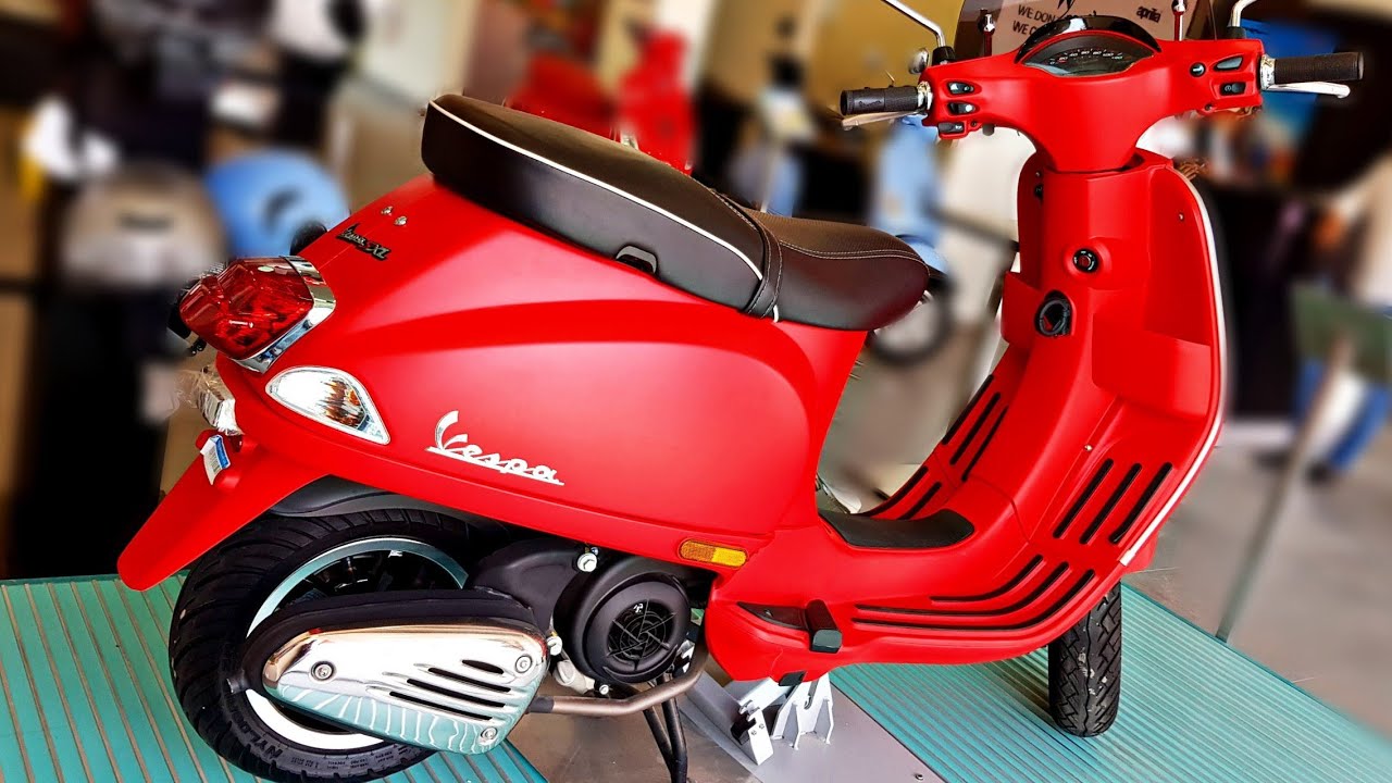 vespa red