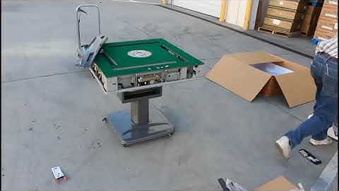 Thin Folding Table installation