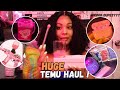 HUGE TEMU HAUL | BEAUTY,ELECTRONICS,FUN STUFF UNBOXING + REVIEW , IS IT WORTH IT???