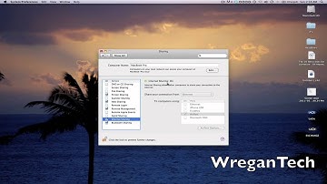 How to make your MAC into a Wireless Router