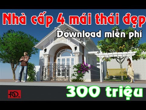 Nhà Cấp 4 Mái Thái giá rẻ đẹp 5x20 300 triệu - YouTube