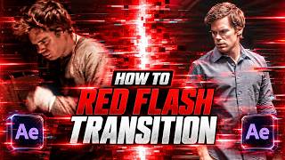 How to Red Flash Transition l After Effects Tutorial