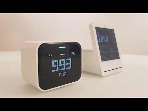 Датчик качества воздуха Qingping Air Monitor Lite VS Qingping Clear Grass Air Monitor