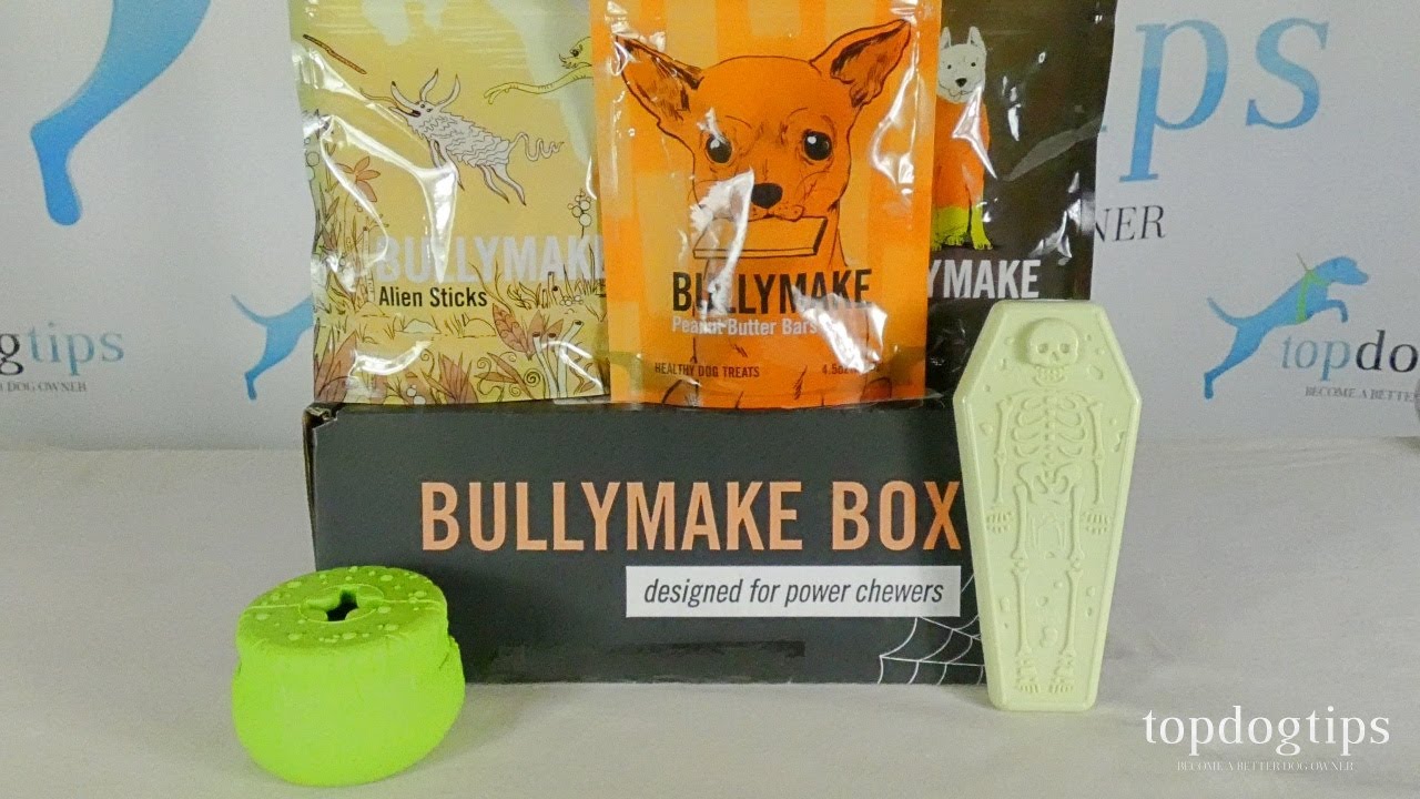 Bullymake Box - A Dog Subscription Box For Power Chewers!