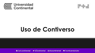 Uso de ContiVerso