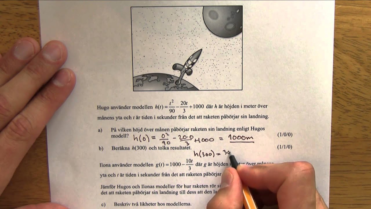 Nationella Prov åk 9 Matematik