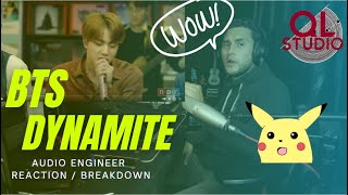 BTS -  Dynamite - Tiny Desk Home Concert ♫ Audio Engineer Reaction/Breakdown   ♪  Pt.1