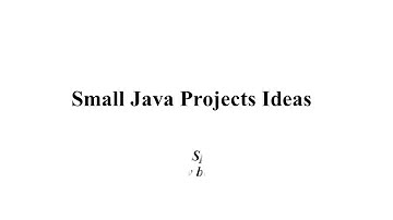 SMALL JAVA PROJECTS FOR STUDENTS | SMALL JAVA THESIS FOR STUDENTS