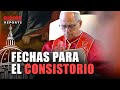 Ya hay FECHA para el PRÓXIMO CONSISTORIO: el PAPA convocará a los CARDENALES cada año