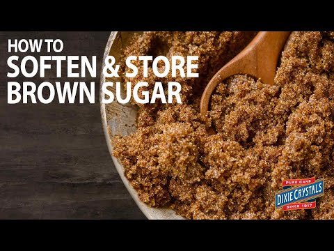 Como suavizar Brown Sugar e loja Brown Sugar