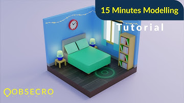 15 Minutes Modelling Blender Lowpoly Isometric Tutorial - Indonesia