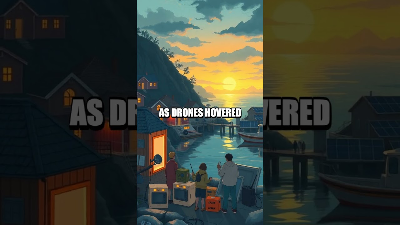 The Quiet Backup: A Coastal Town’s Offline Survival Drill